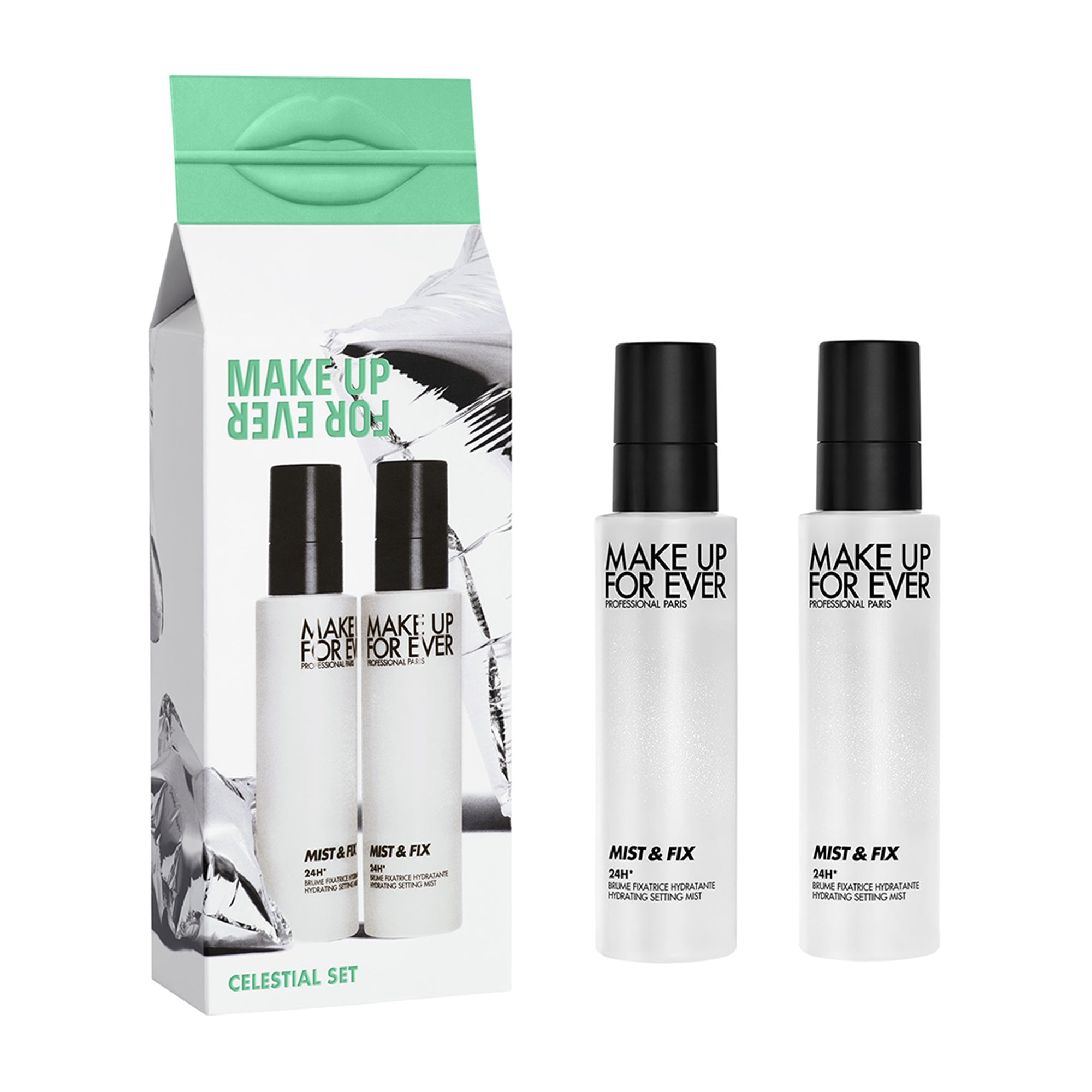 Famille  MAKE UP FOR EVER 2点セット Celestial Duo Mist & Fix Set – MAKE UP FOR EVER SINGAPORE