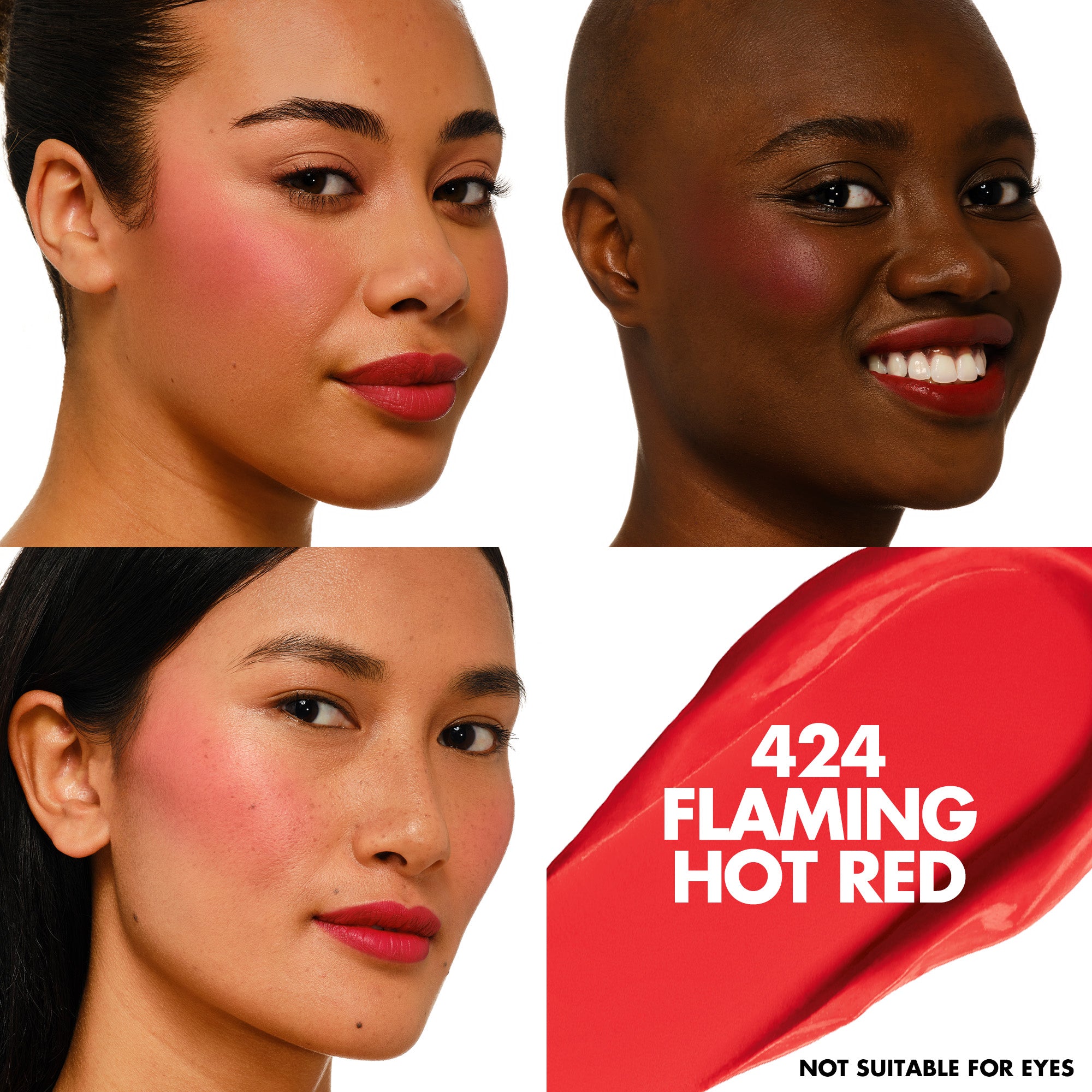 424 - Flaming Hot Red